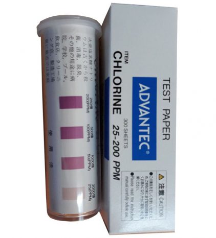 Que test thử Chlorine Avantec Nhật