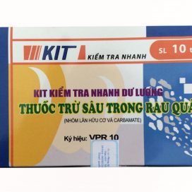 Kit test kiểm tra nhanh dư lượng thuốc trừ sâu VPR10