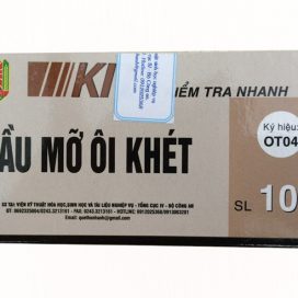 Test kiểm tra nhanh ôi khét dầu mỡ OT04