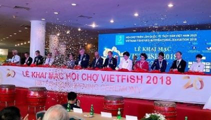 Tưng bừng khai mạc VIETFISH 2018