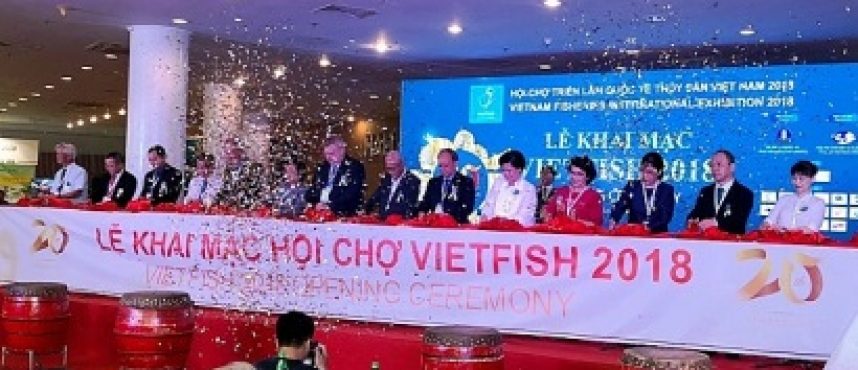 Tưng bừng khai mạc VIETFISH 2018