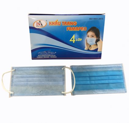 Khẩu trang y tế 4 lớp Nam Anh