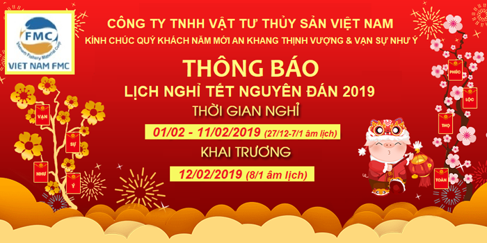 Thông báo lịch nghỉ Tết 2019